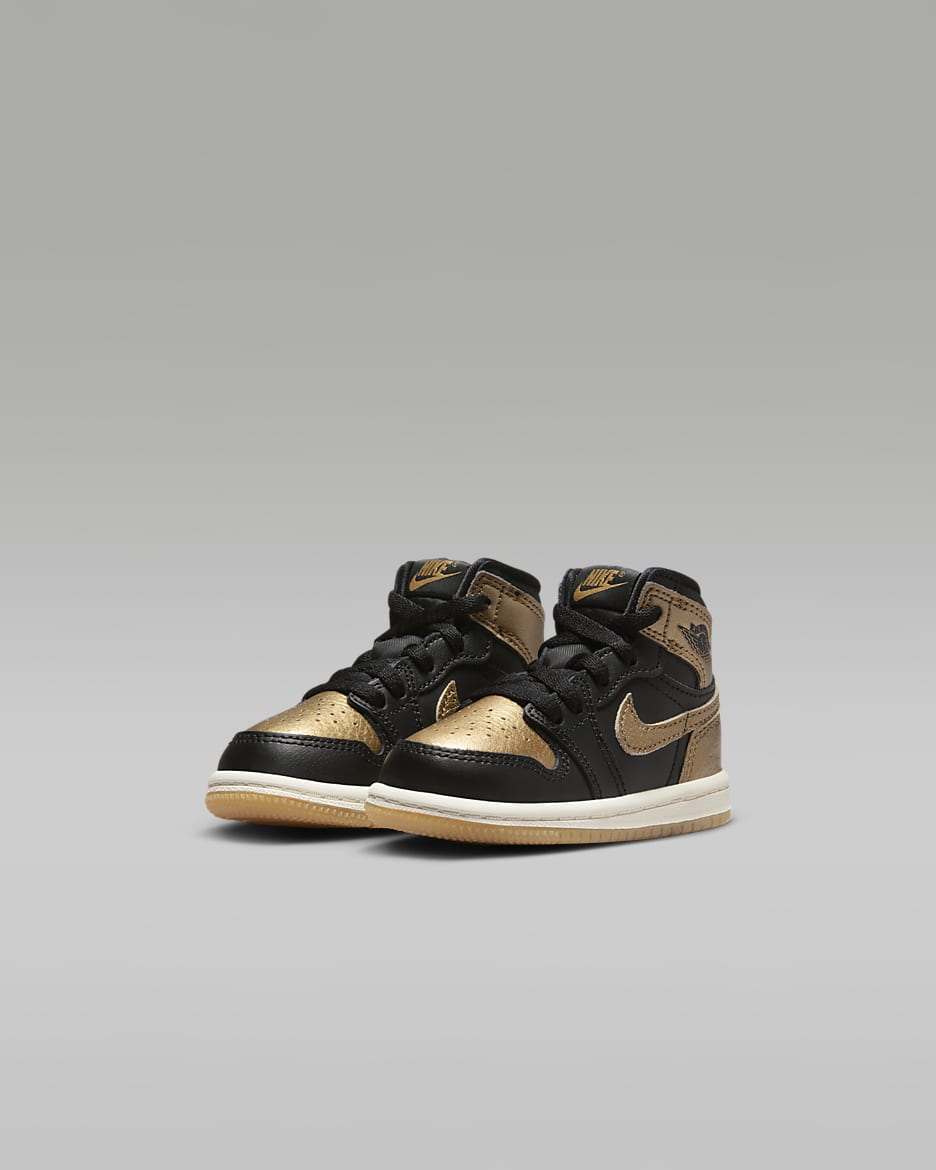Black and gold kids shoes deals